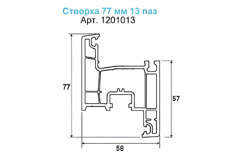 В ассортименте ТД ССК доступен профиль NOVOLINE COMFORT/ORAS 58-3К