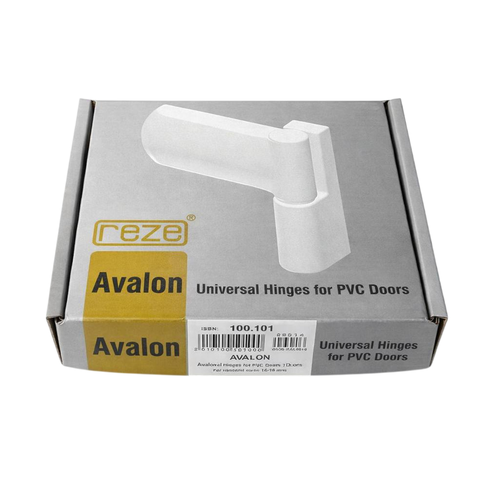 Петля REZE AVALON дверная 110 мм 130 кг (14-18 мм), RAL 9016 белый Петля REZE AVALON дверная 110 мм 130 кг (14-18 мм), RAL 9016 белый