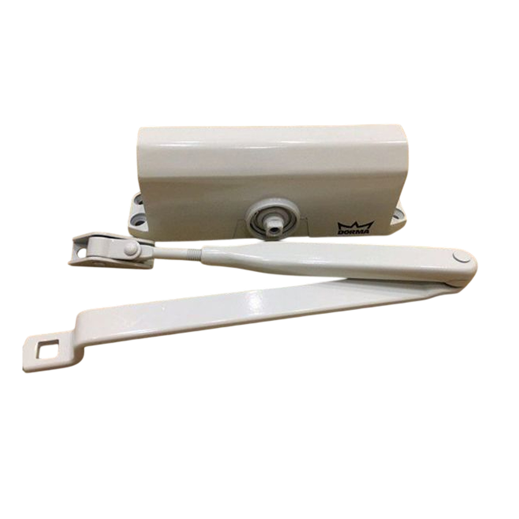 Доводчик DORMAKABA TS 77 EN3, с тягой, RAL 9016 белый Доводчик DORMAKABA TS 77 EN3, с тягой, RAL 9016 белый
