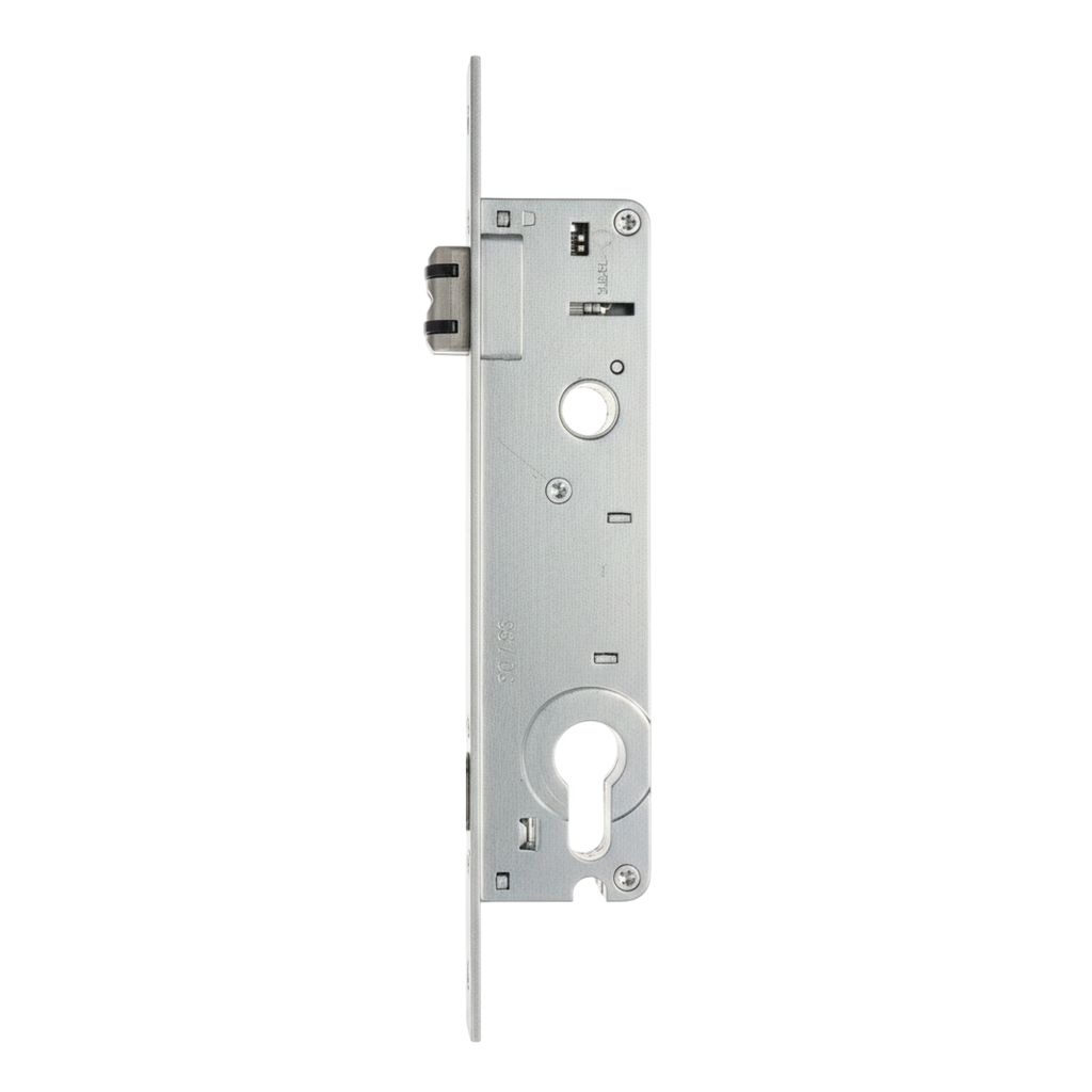 Замок REZE ALU 30/85/23, с роликом и ригелем Замок REZE ALU 30/85/23, с роликом и ригелем