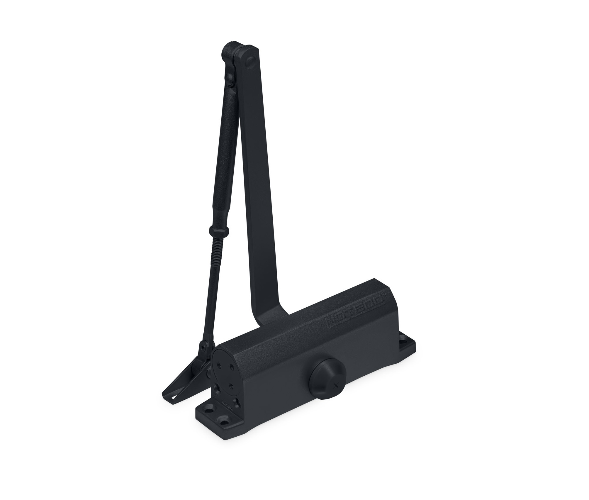 Доводчик NOTEDO DC-090, EN3/4/5, 130 кг, 1250 мм, RAL 9005 чёрный Доводчик NOTEDO DC-090, EN3/4/5, 130 кг, 1250 мм, RAL 9005 чёрный